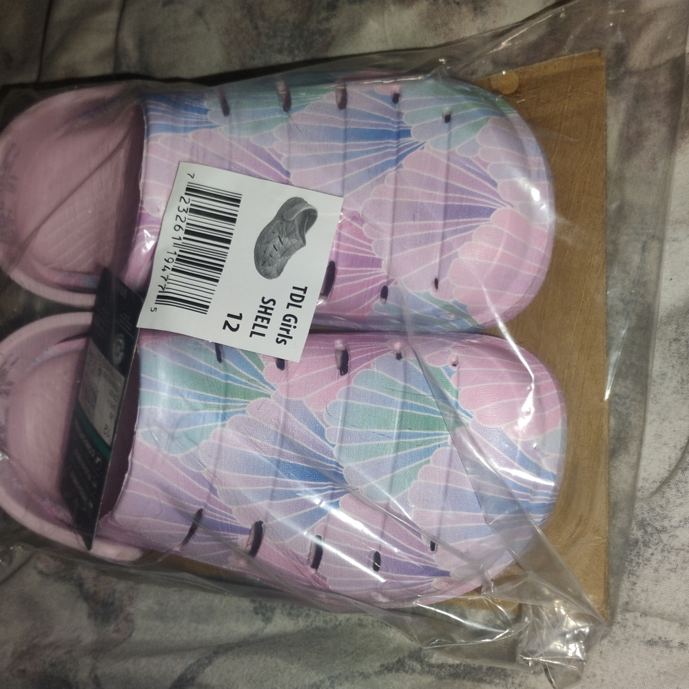 Kids Pink and Blue Shoes